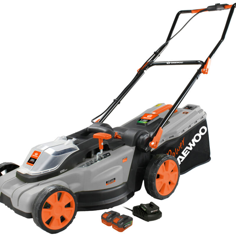 DALLM36-380-KIT Akkumulátoros Fűnyíró, töltővel és akkumulátorral