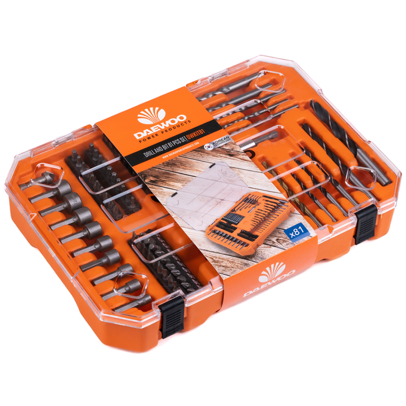 DWKIT81 Fúrószár- és bitkészlet, 81db