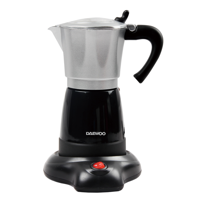 DCM-990 Elektromos, alumínium mokka kávéfőző