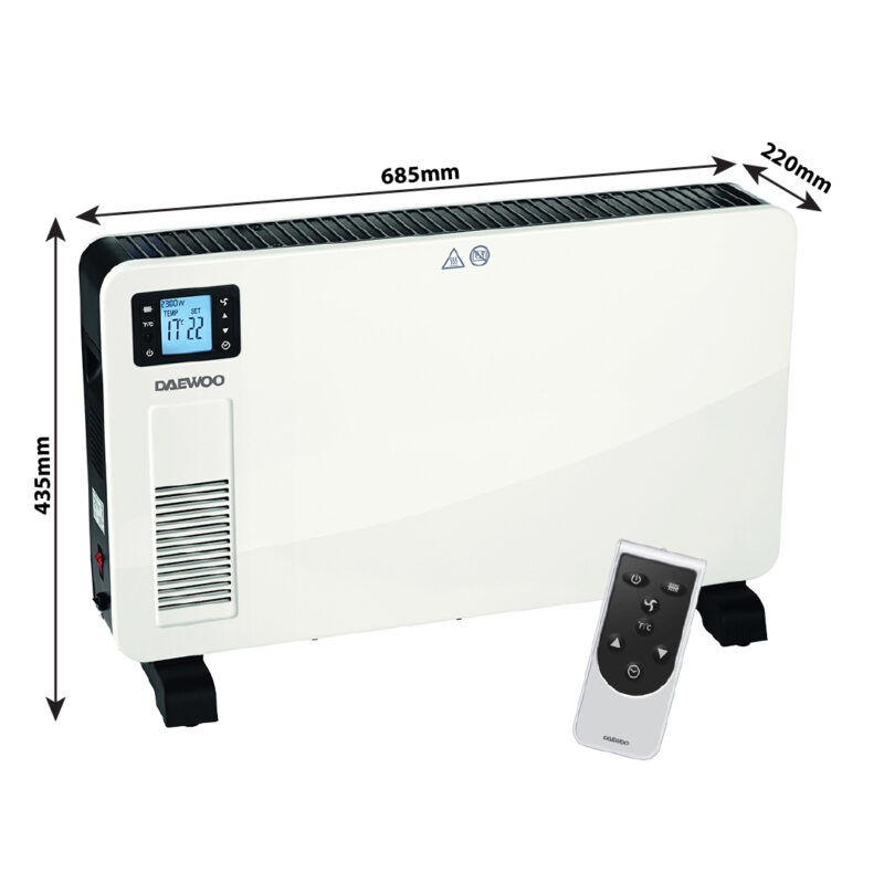 DHS-3330CD Elektromos turbó konvektor 2300W - Image 4